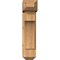 Ekena Millwork Westlake Craftsman Smooth Bracket w/ Offset Brace, Western Red Cedar, 7 1/2"W x 20"D x 32"H BKT0806X20X32WTL04SWR - alternate 2